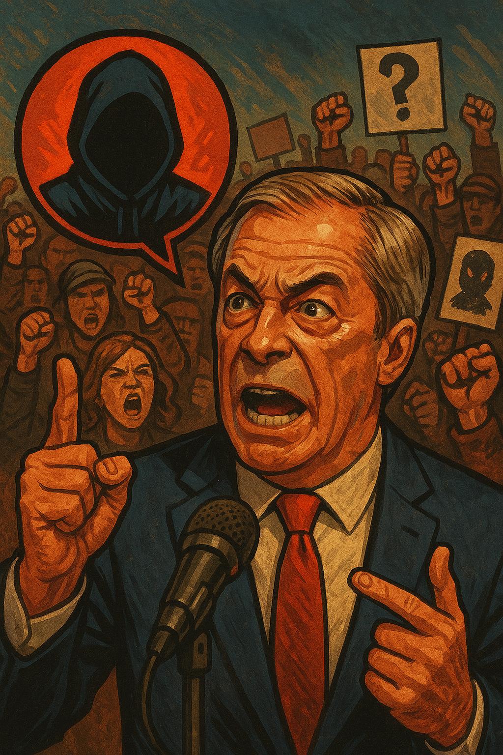 Murders and Misinformation: Farage Under Fire